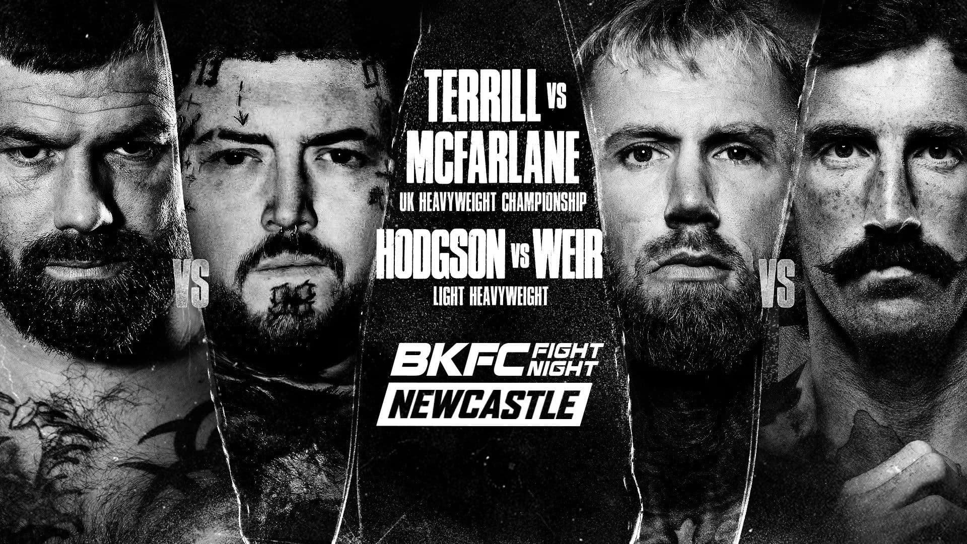 BKFC Fight Night Newcastle 2026: Mick Terrill vs Jay McFarlane