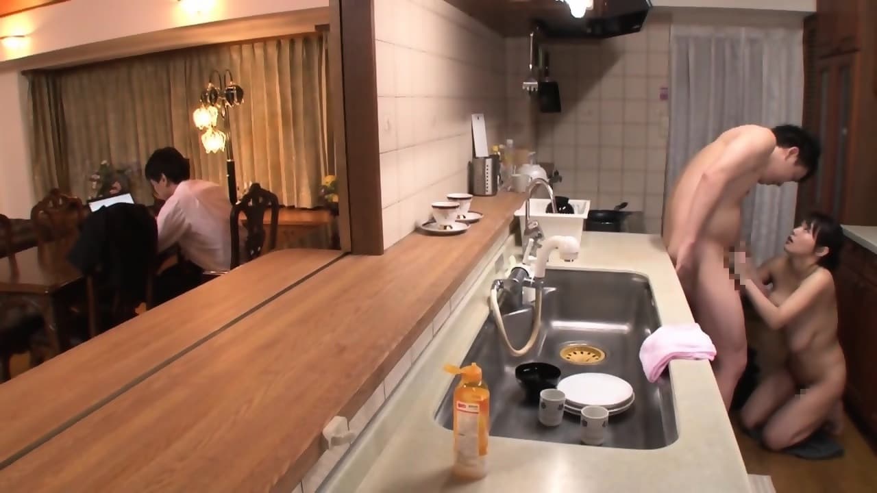 Be Quiet Your Father Is Right Next Door... Kaho Shibuya