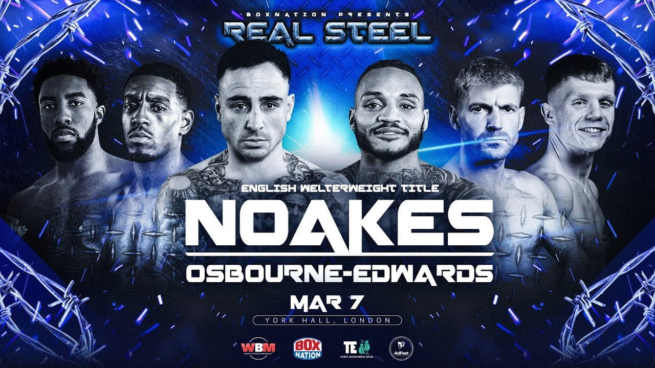 Sean Noakes vs. Jermaine Osbourne-Edwards