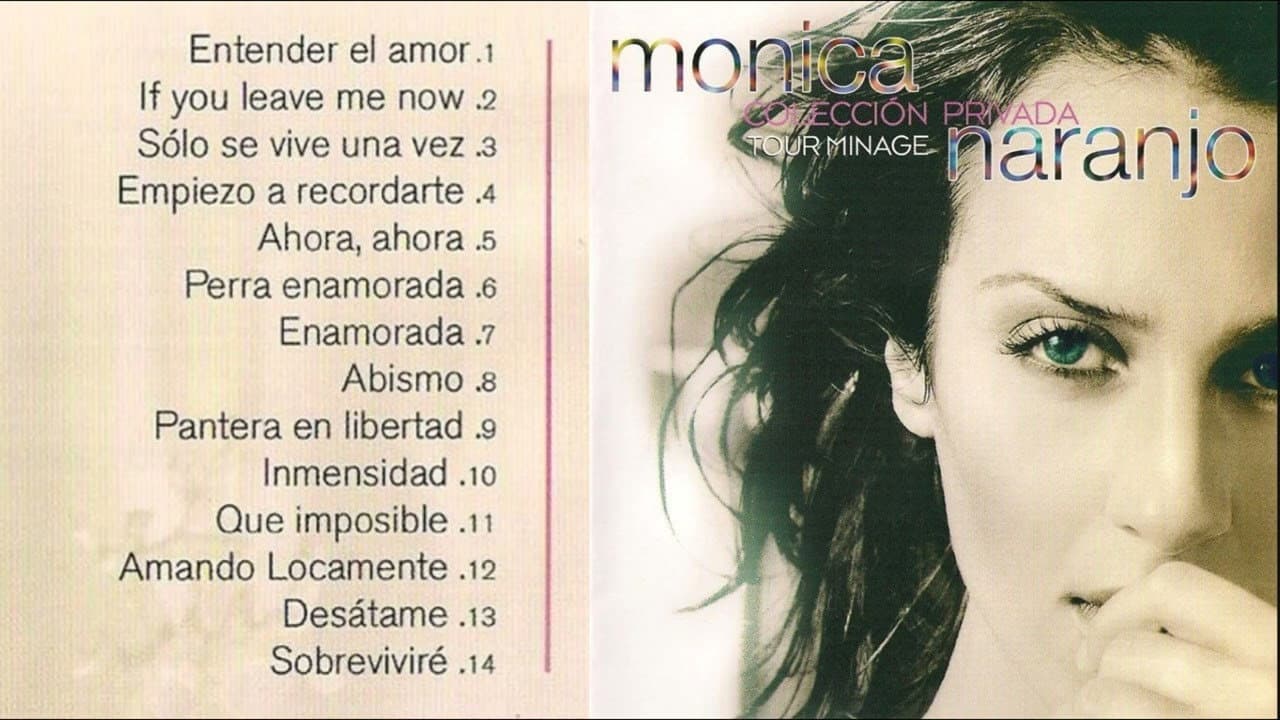 Monica Naranjo Tour Minage Coleccion Privada