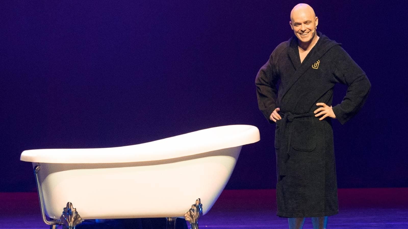 Philippe Geubels: Geubels gaat in bad