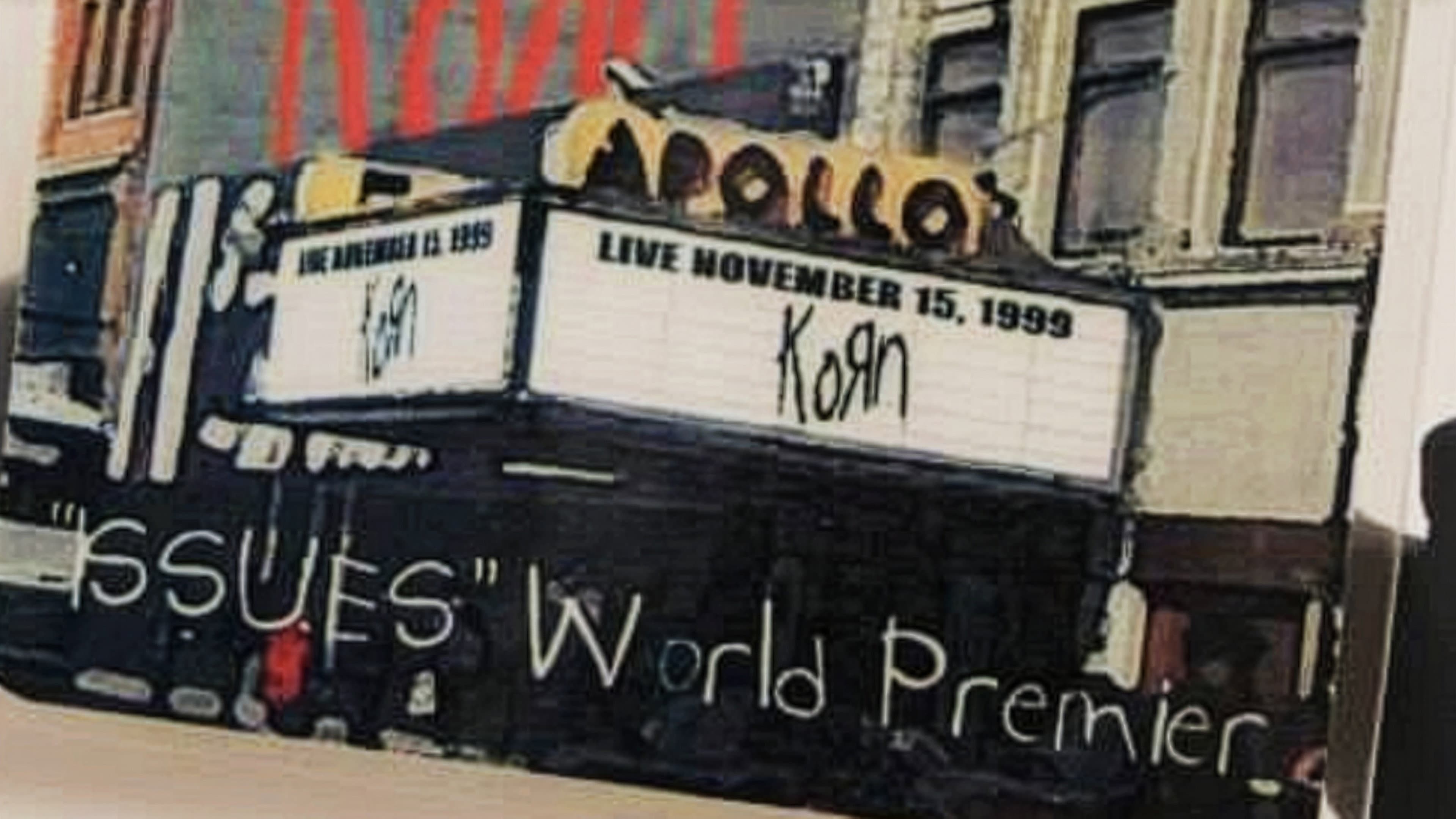 KoRn issues: Live at Apollo Theater 1999
