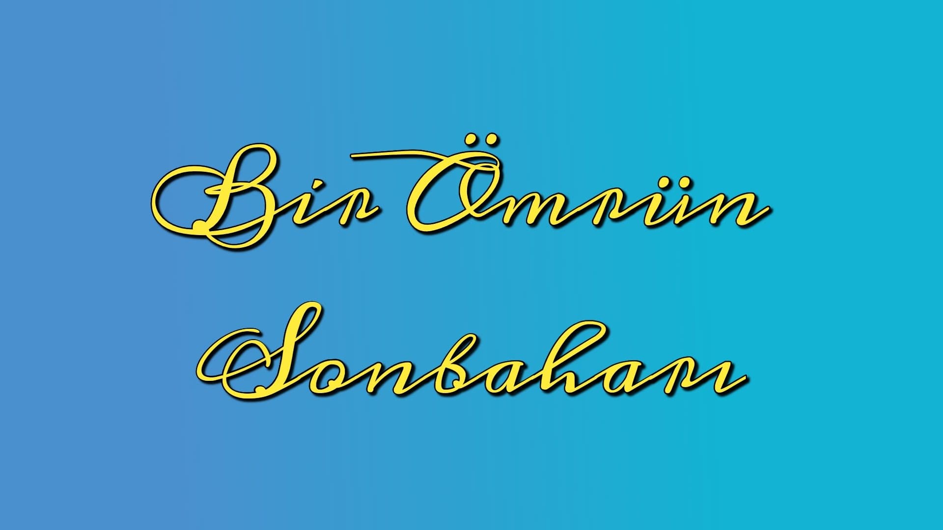 Bir Ömrün Sonbaharı