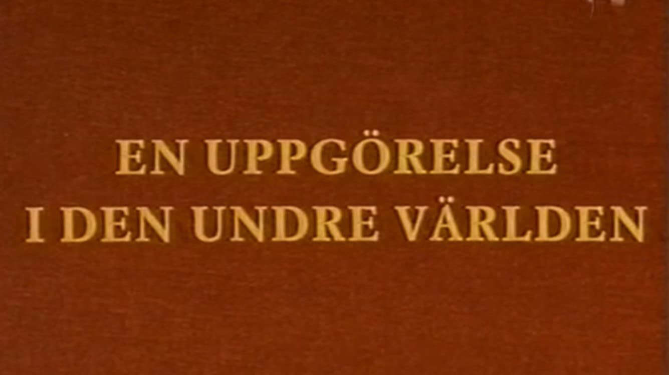 En uppgörelse i den undre världen