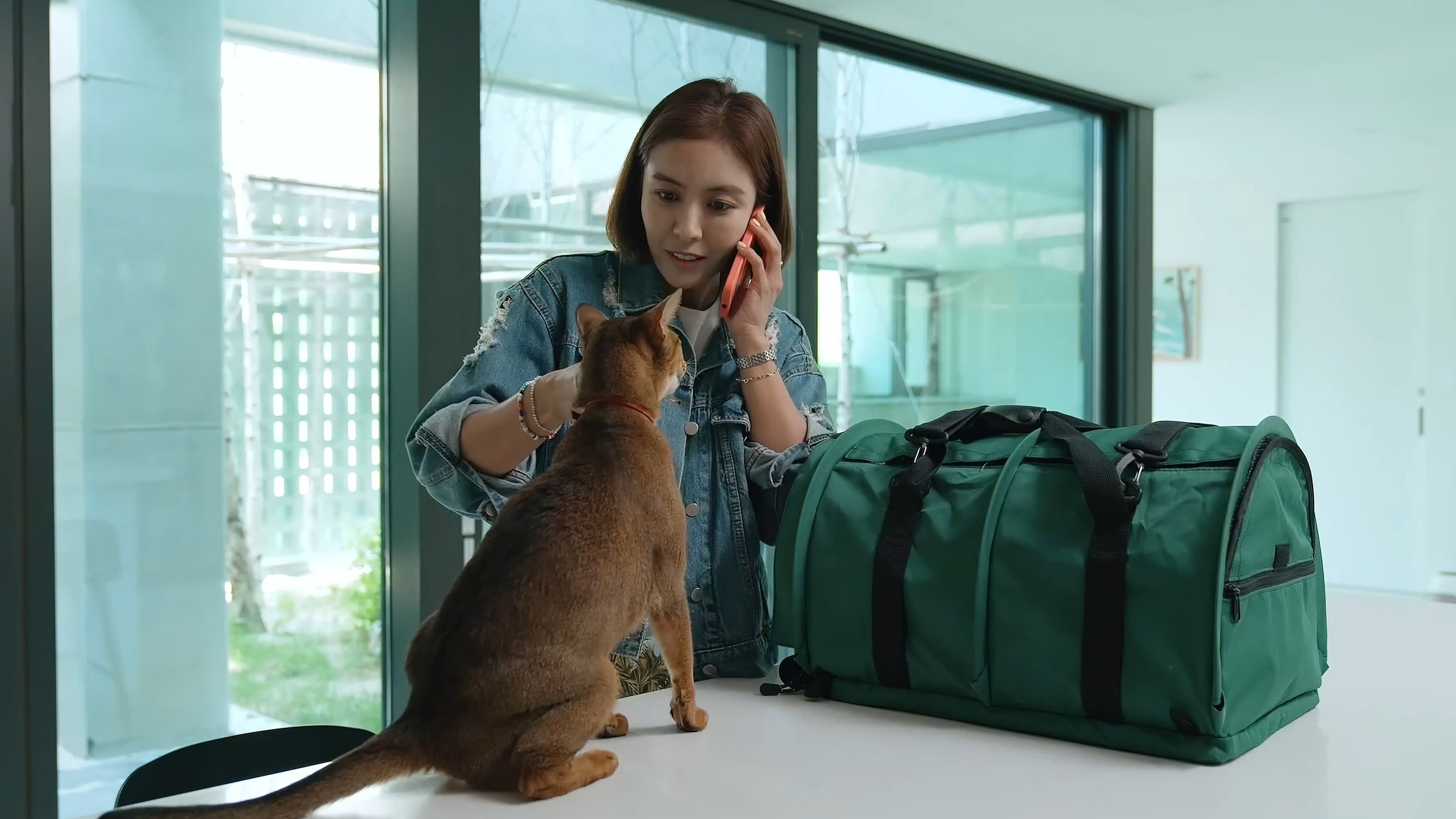 Mother and Child Stroll