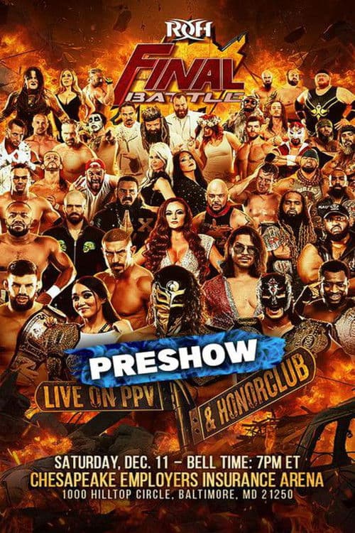 ROH Final Battle 2021 - Pre-Show