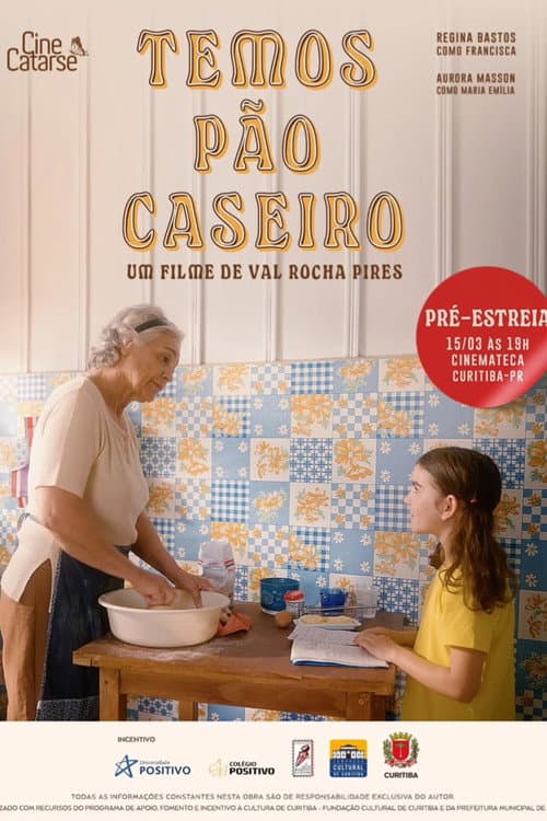 Temos pão caseiro