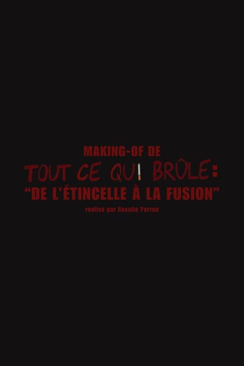 De l'étincelle à la fusion (Making-of "Tout ce qui brûle")