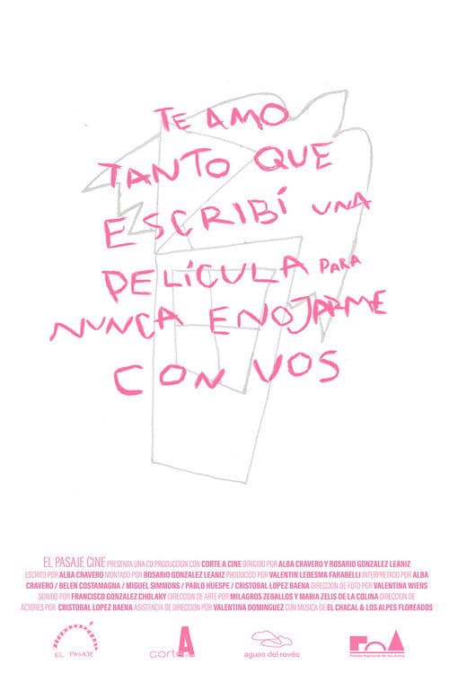 I Love You So Much That I Wrote a Movie to Never Get Upset with You