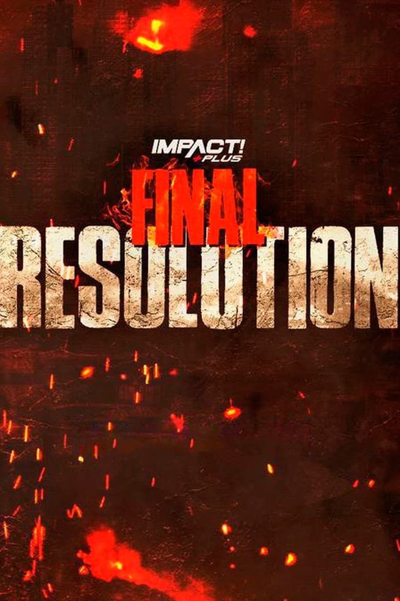 IMPACT Wrestling: Final Resolution 2020