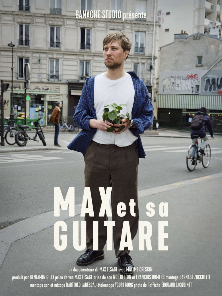 Max et sa guitare