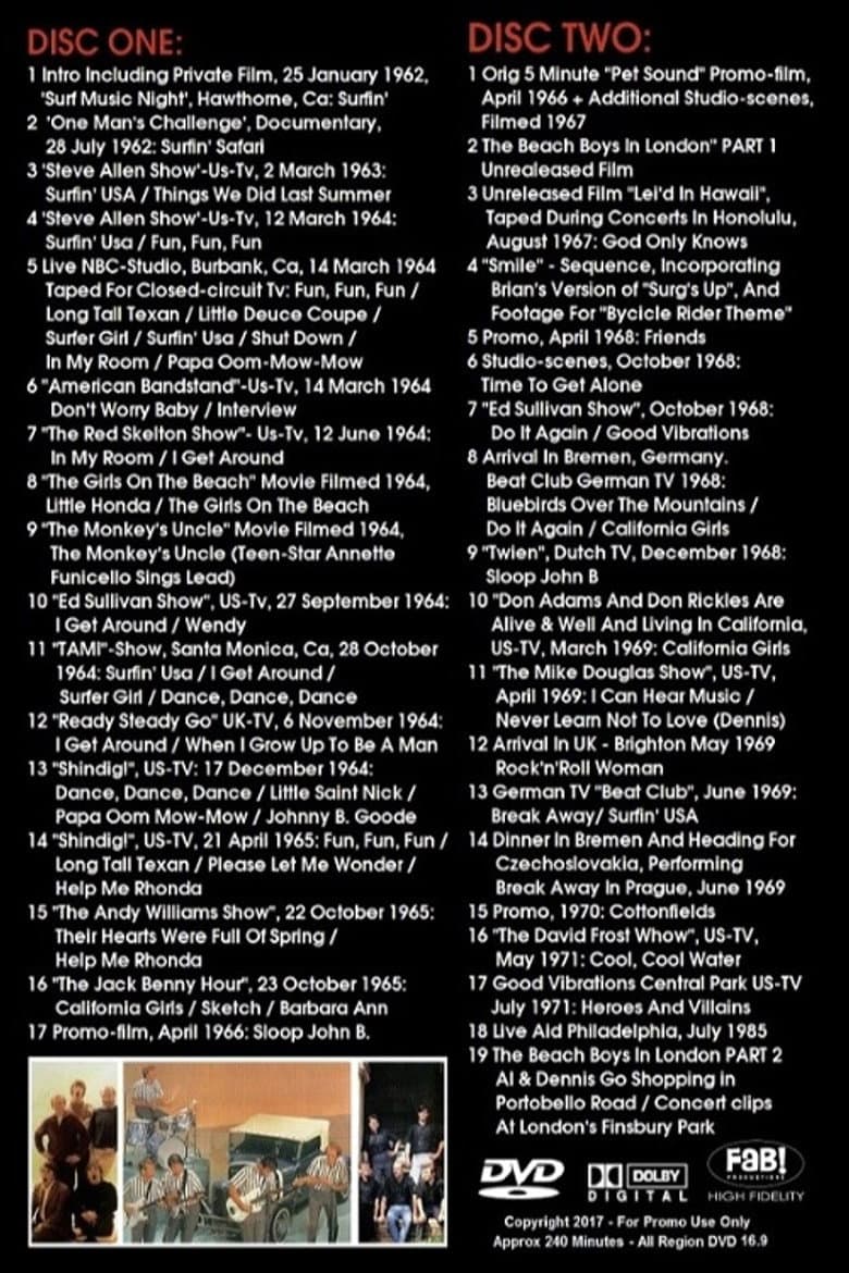 The Beach Boys: A Long Promised Road - Volume 1 & 2 - 1962-1971