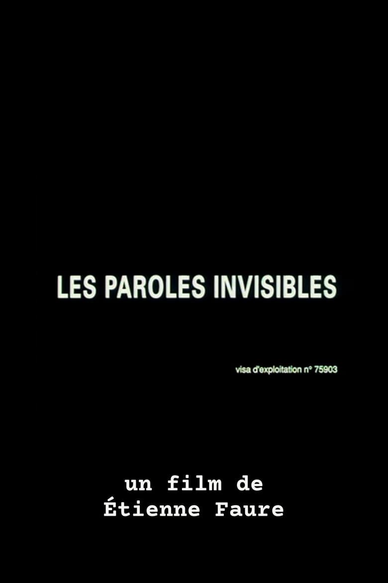Les paroles invisibles