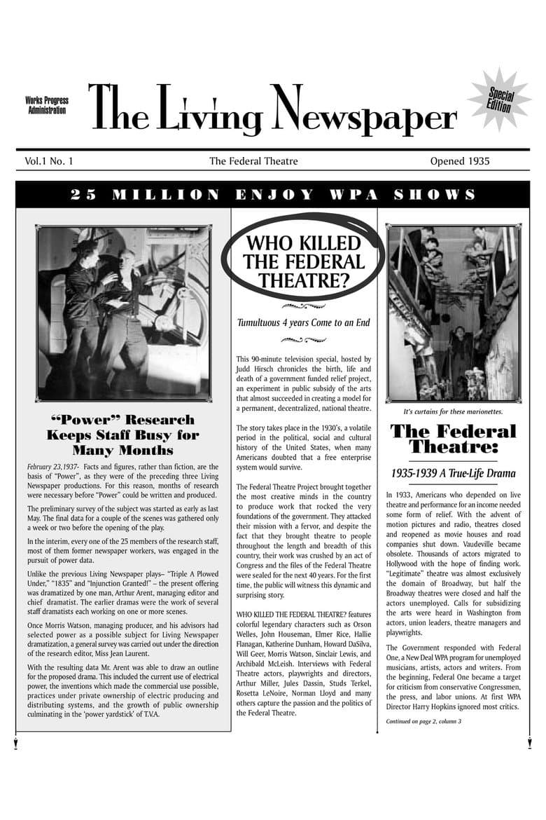 Who Killed the Federal Theatre?