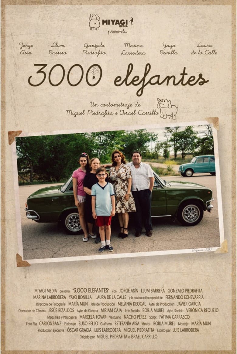 3000 elefantes