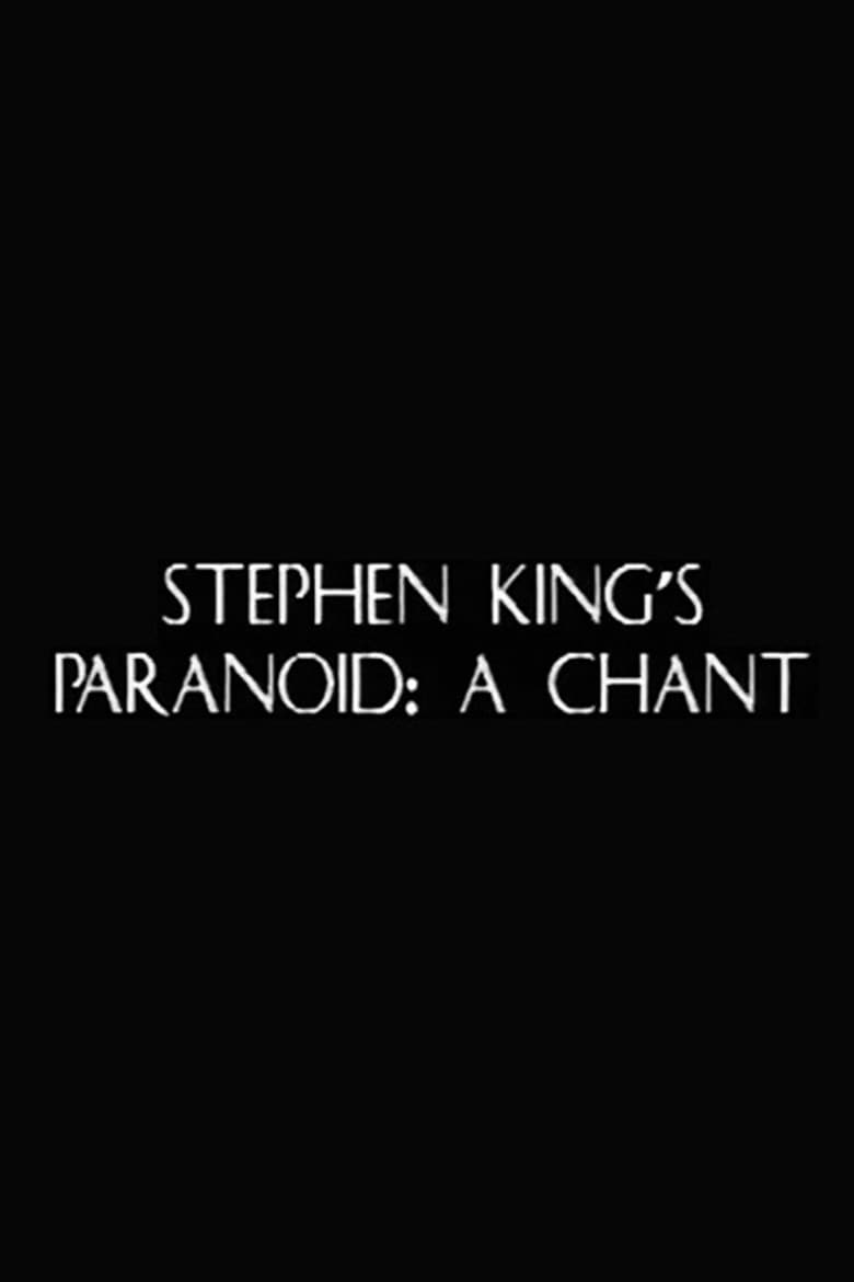 Paranoid: A Chant
