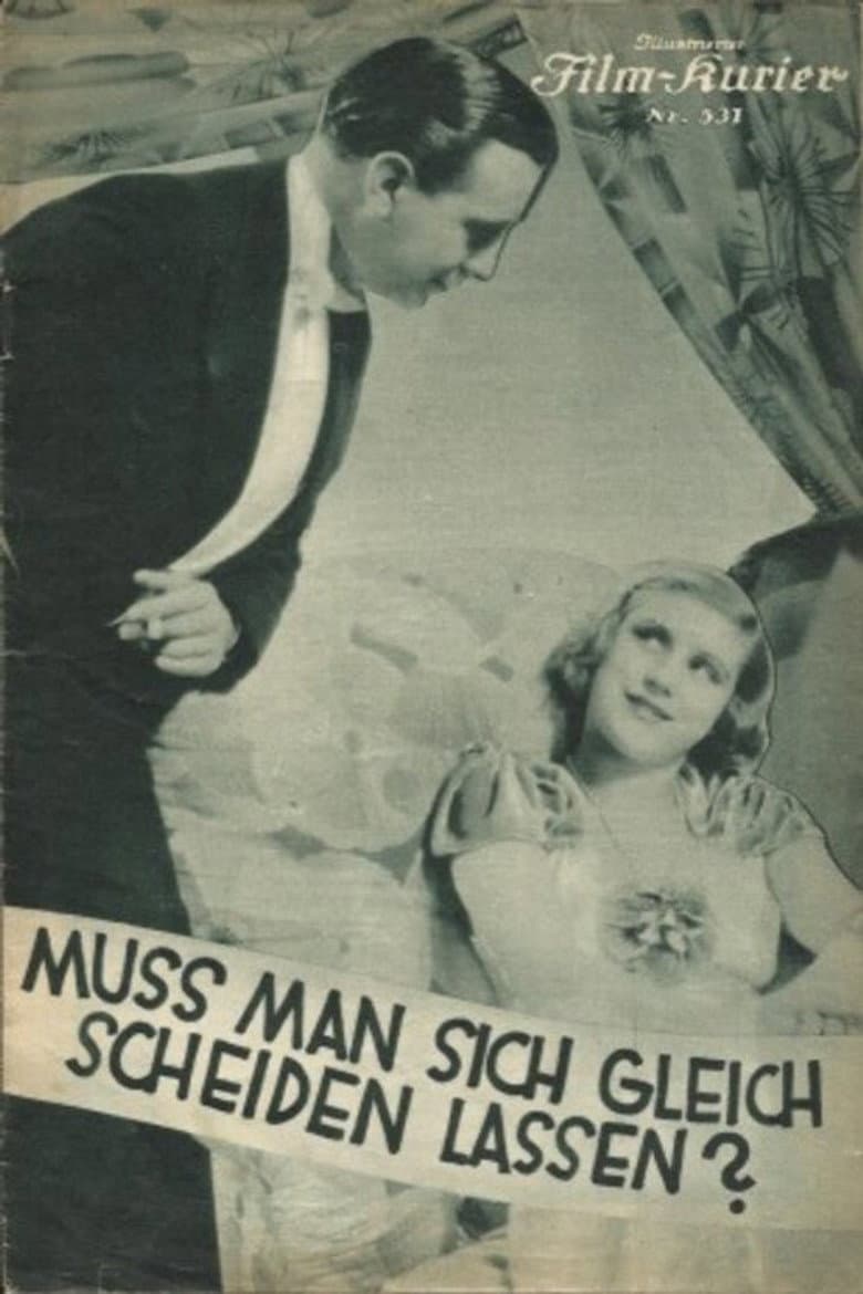 Muß man sich gleich scheiden lassen