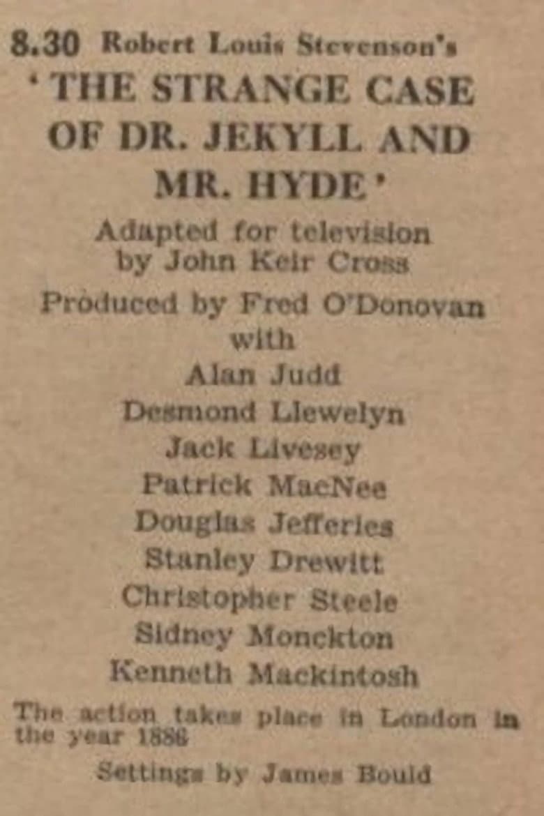 The Strange Case of Dr. Jekyll and Mr. Hyde