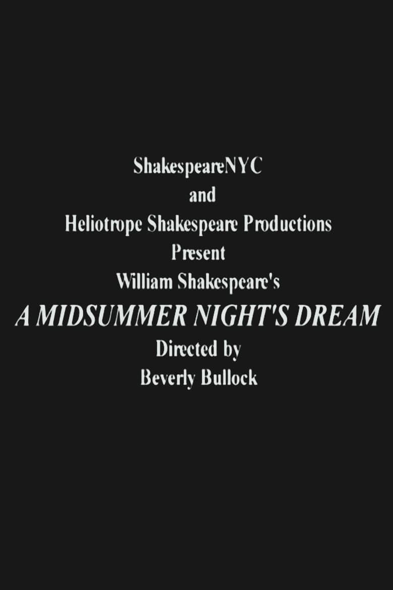 A Midsummer Night's Dream