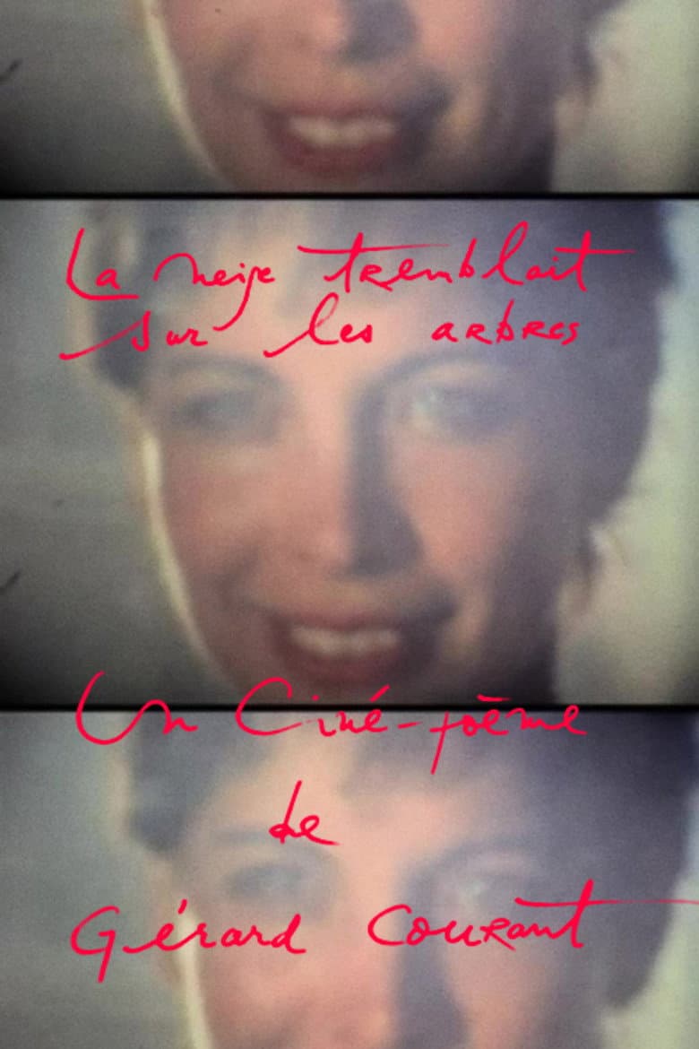 La Neige tremblait sur les arbres