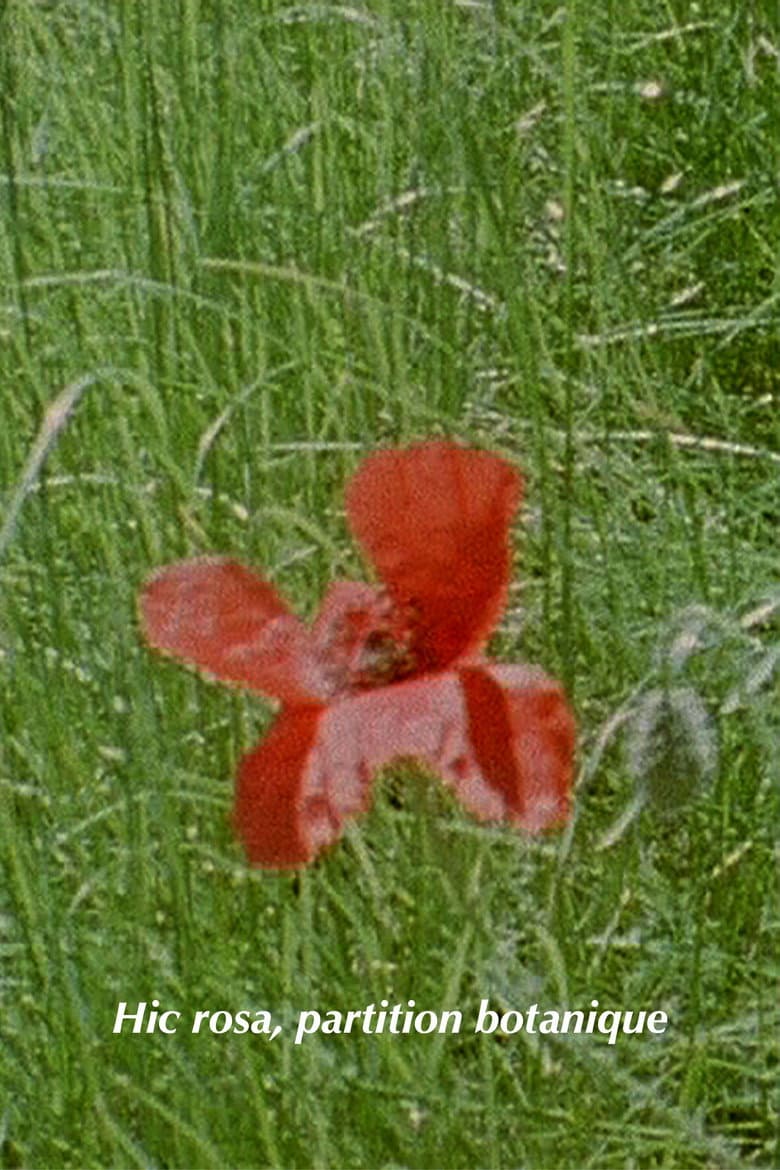 Hic rosa, partition botanique