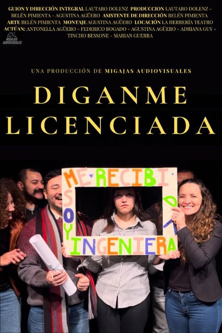 Díganme licenciada
