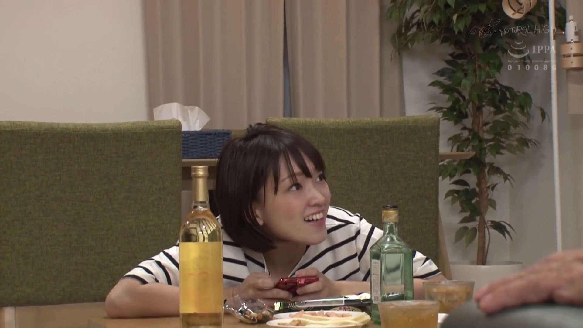 Even though her family is around, she secretly inserts her uncle’s cock while sitting on his lap and lets him creampie her