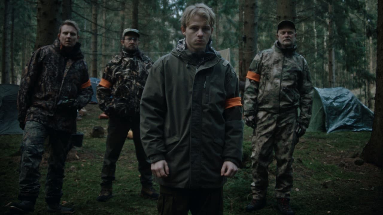 Trees Painted in Tar