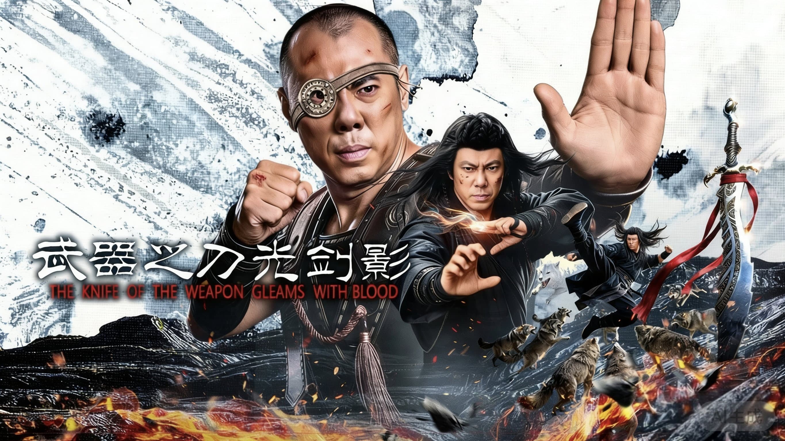 A Knife of the Weapon Gleams With Blood