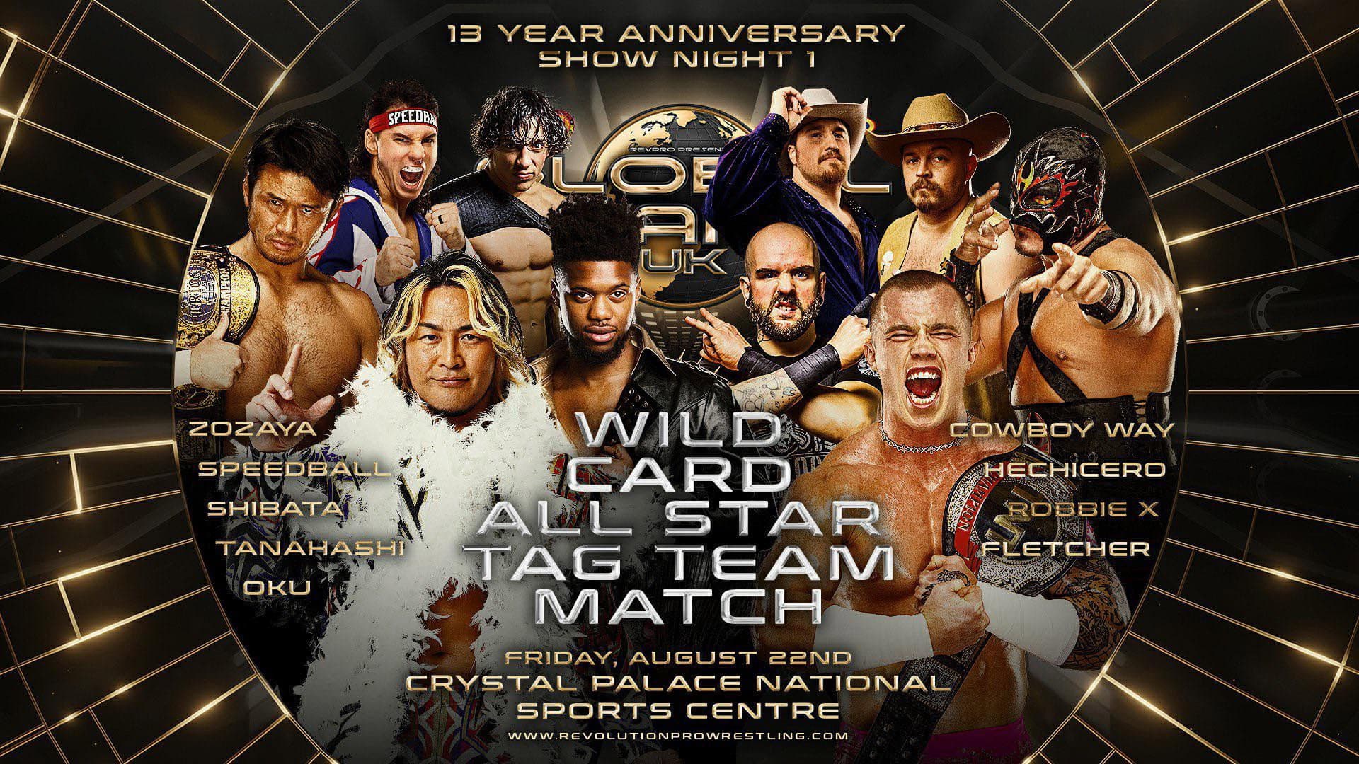 RevPro 13 Year Anniversary Show - Day 1: Global Wars UK