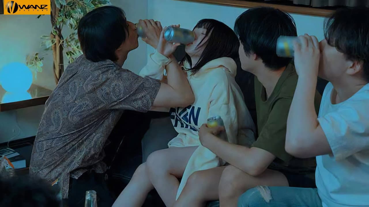 WAAA-443 I'm a virgin and gloomy guy, but when I see the busty girl I had a crush on get drunk and creampied by some horny guys at a club party, I get a depressed erection... Himari Kosaka