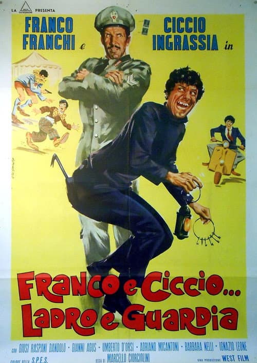 Franco and Ciccio... Robber and Cop