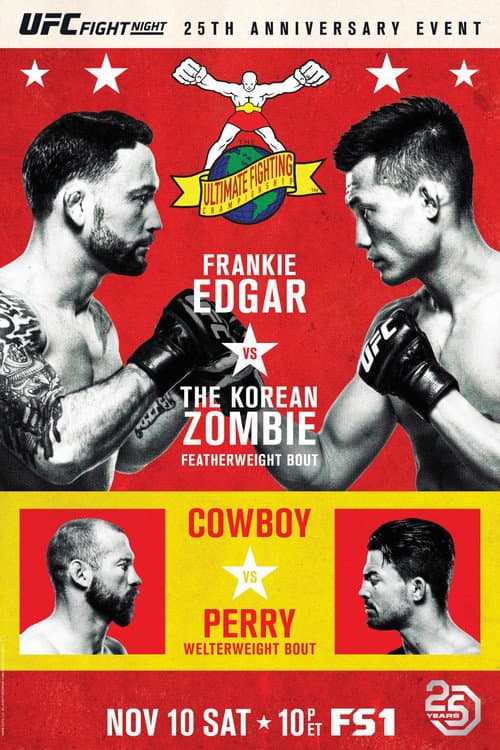 UFC Fight Night 139: Korean Zombie vs Rodriguez