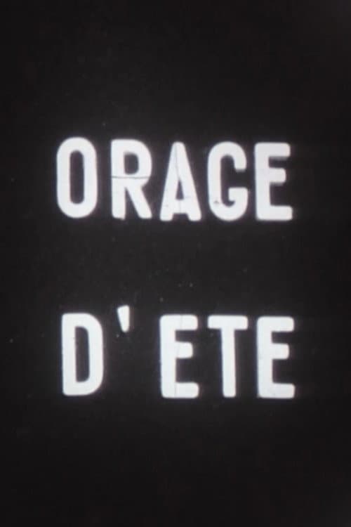 Orage d'été