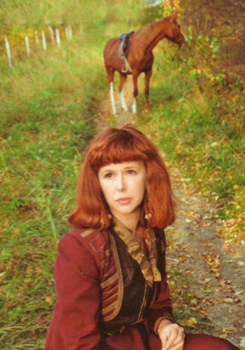 Blooming Hill in the Middle of an Empty Field