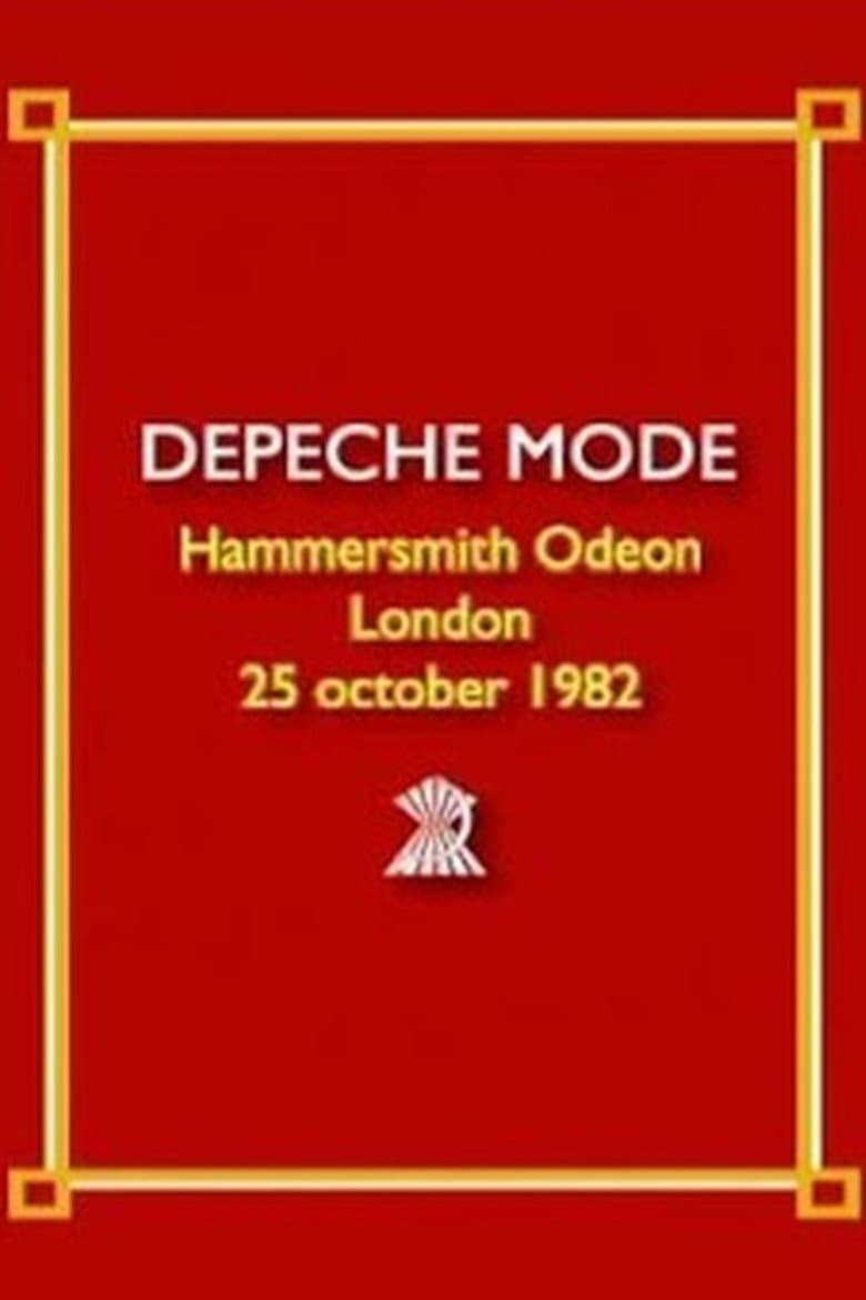 Depeche Mode - Live at Hammersmith Odeon 1982