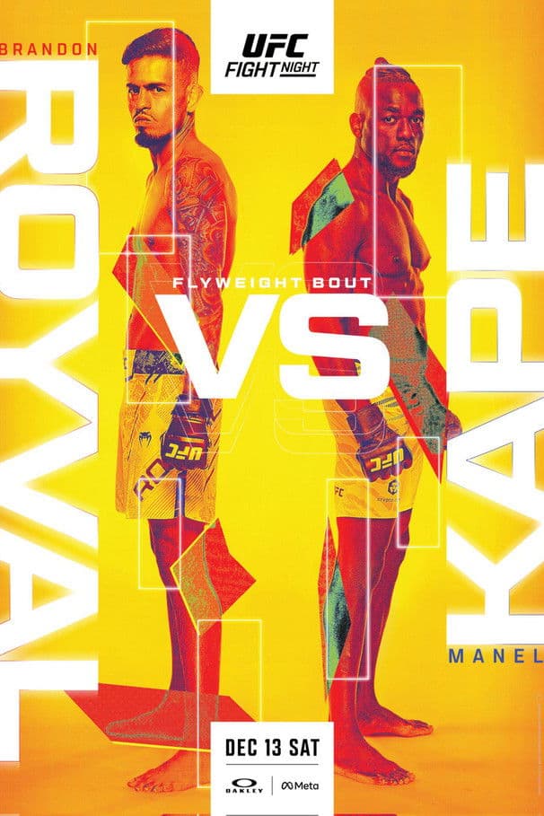 UFC on ESPN 73: Royval vs. Kape