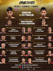 ONE Friday Fights 43: Kongsuk vs. Pettonglor