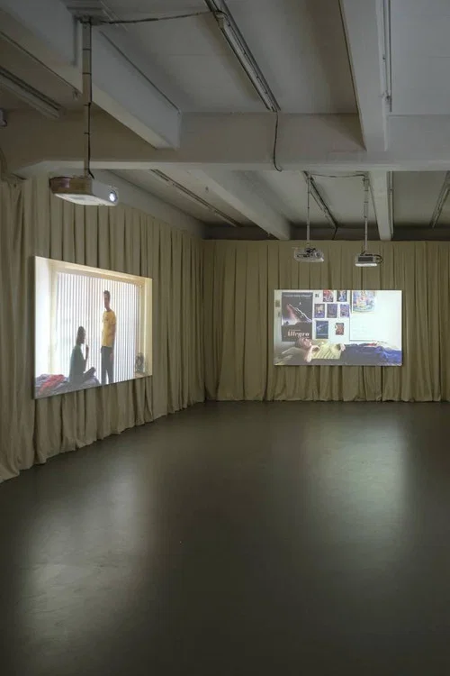Art installation of ILOVERUSS