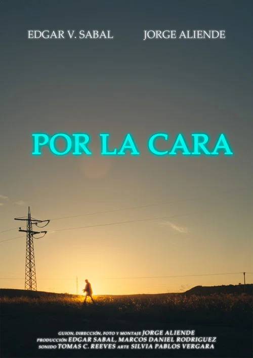 Por la cara
