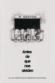 Antes de que nos olviden