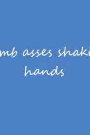 Dumb asses shaking hands