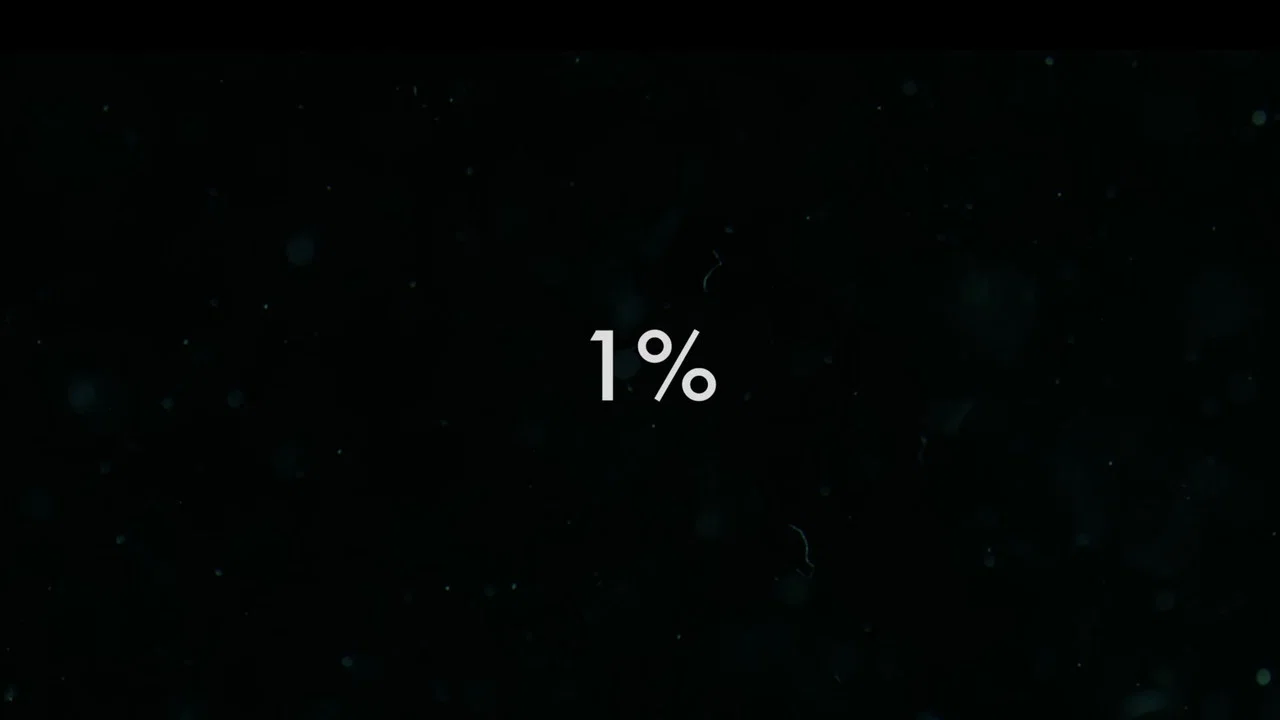 1%