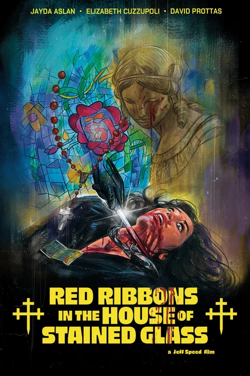 Red Ribbons in the House of Stained Glass