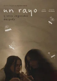 Un rayo y unos segundos después